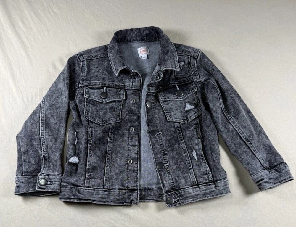 Wonder Nation Denim Jacket Unisex Size 5T